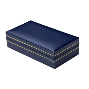 ecrin bleu simili cuir