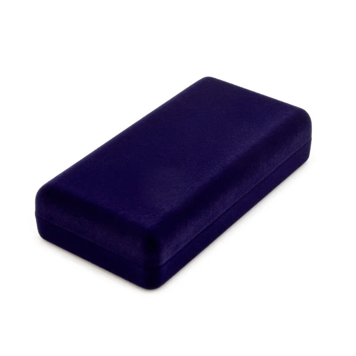 Écrin bleu velours