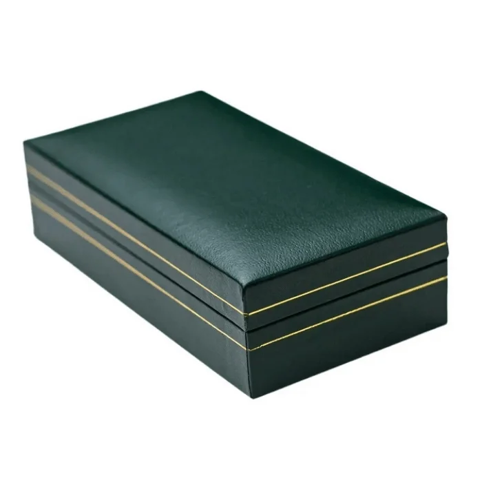 Écrin vert simili cuir