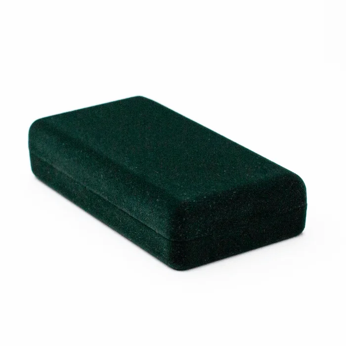 Écrin vert velours